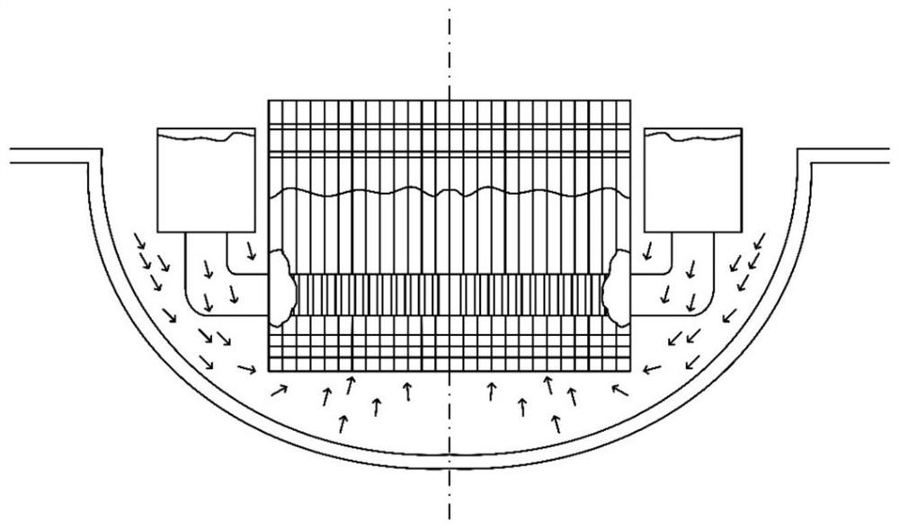 Migration path analysis method for steam bubbles generated by lead-based reactor accident