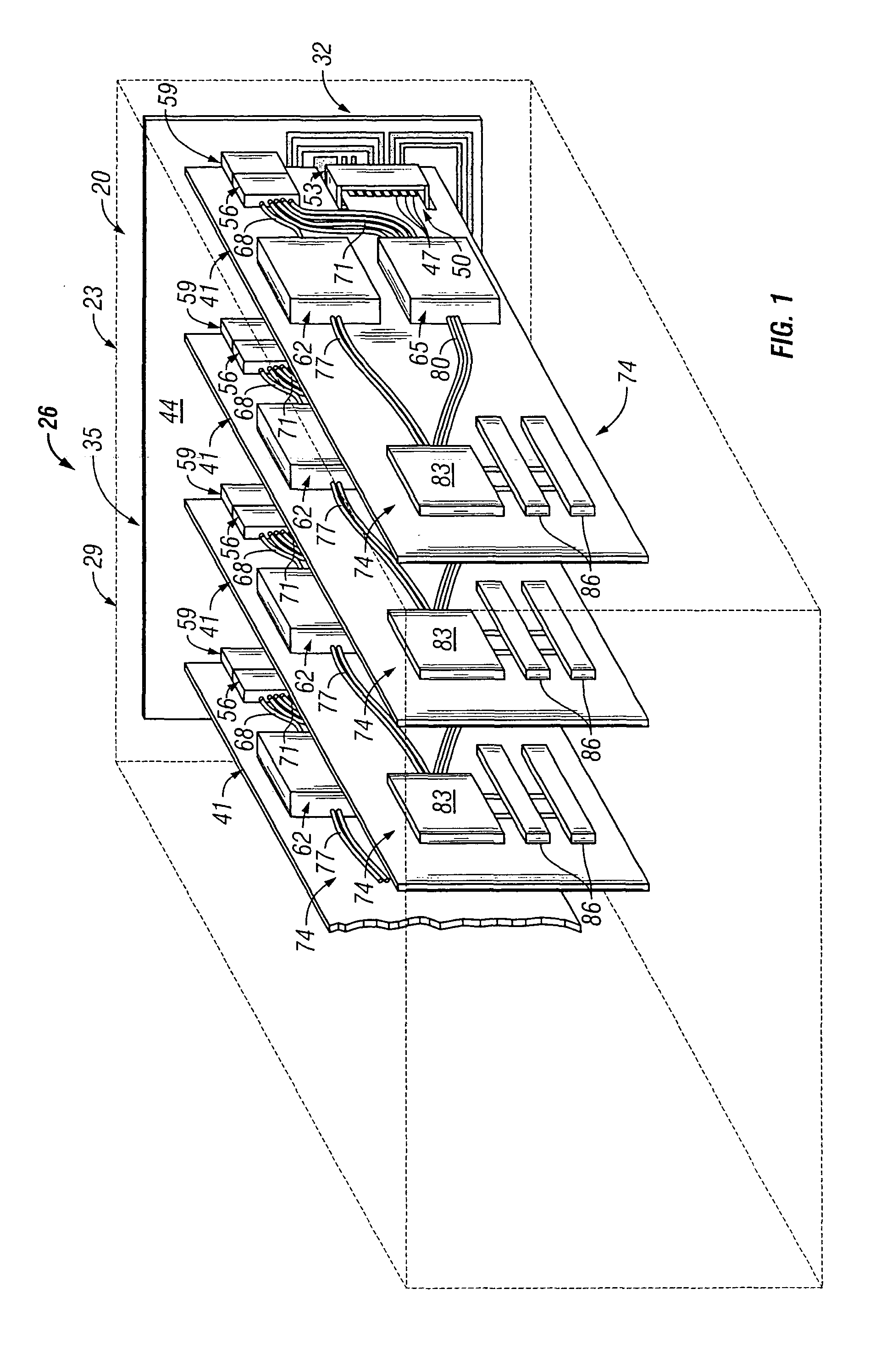 Optical interconnect system and method of communications over an optical backplane