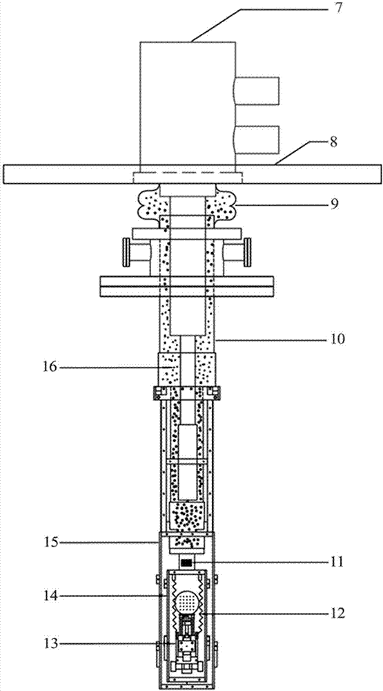 Low-temperature scanning tunneling microscope using closed-cycle refrigerator to achieve refrigeration