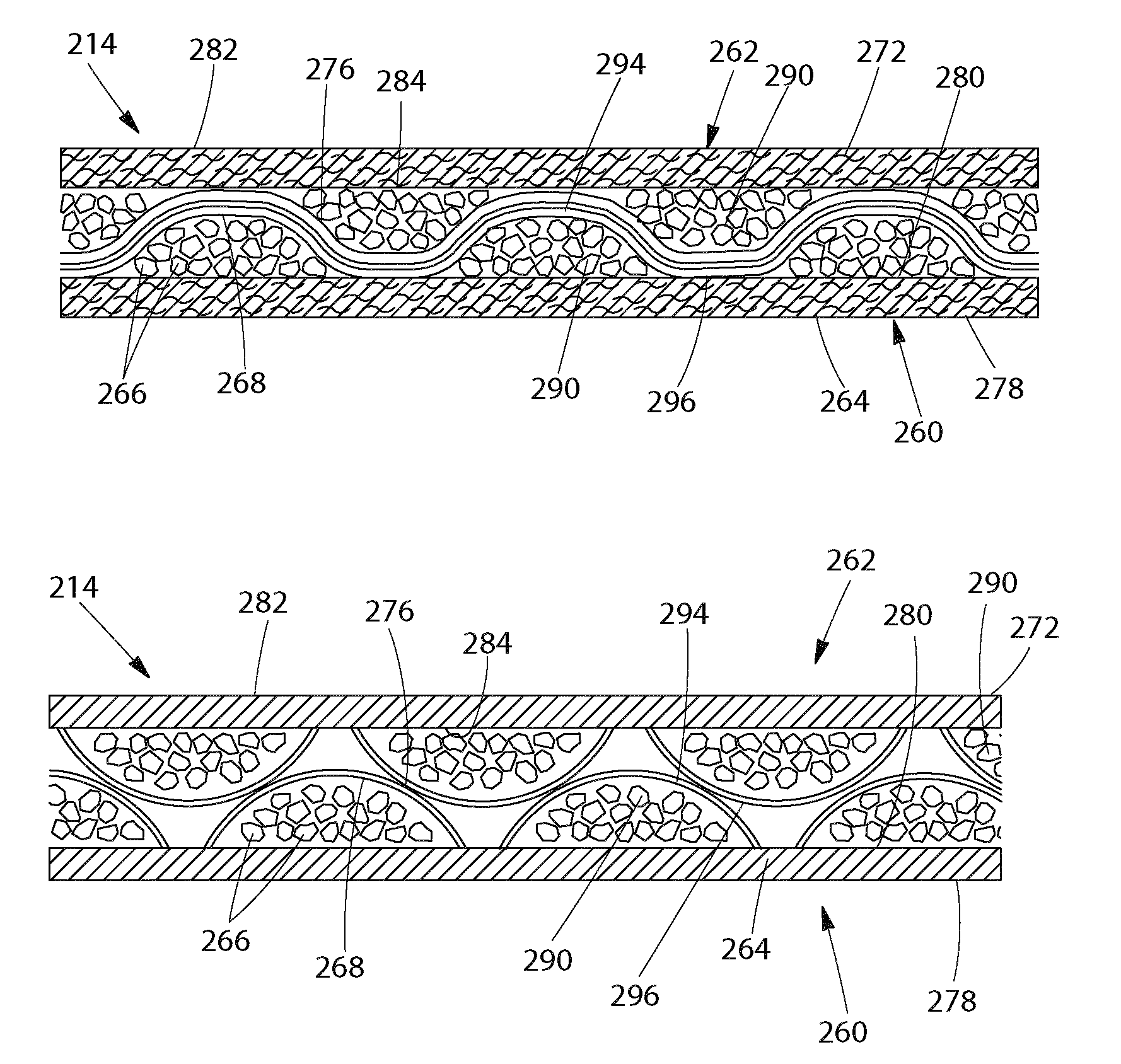 Structured Fibrous Web