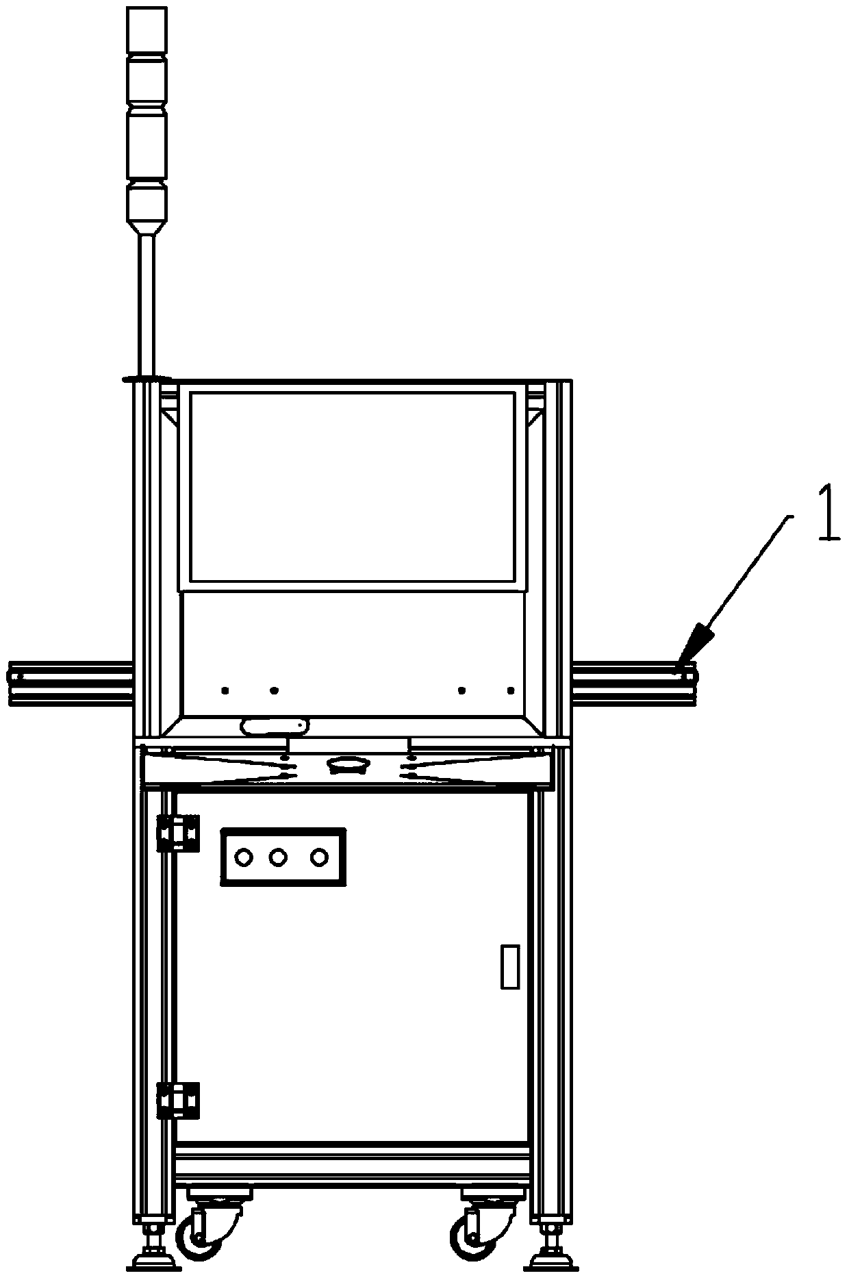 Optical automatic detection device of circuit board