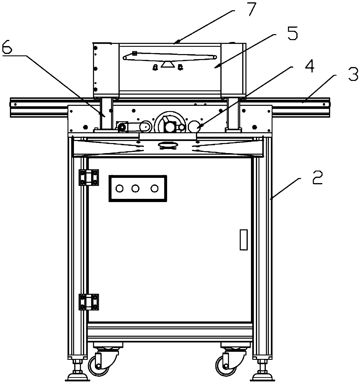 Optical automatic detection device of circuit board