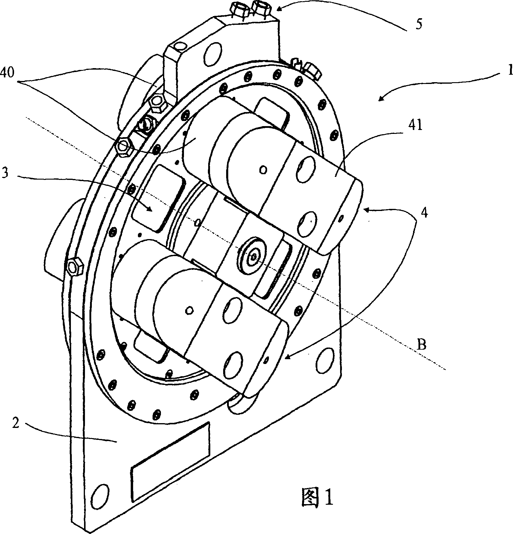 Thermal generator having a magnetocaloric material