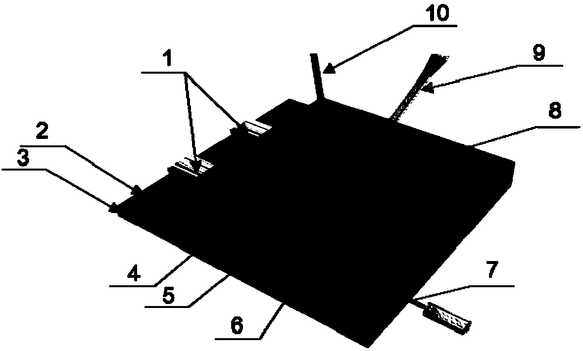 Preparation method of field-effect electrocatalytic hydrogen production device