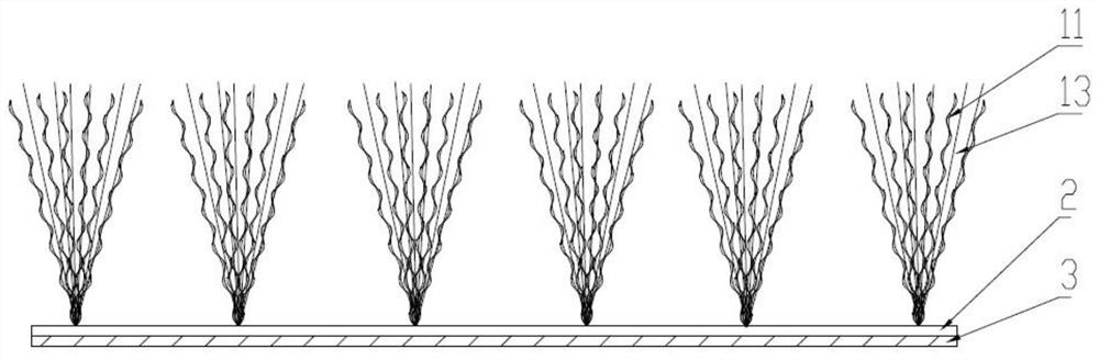 High-elasticity spiral artificial turf and preparation method thereof