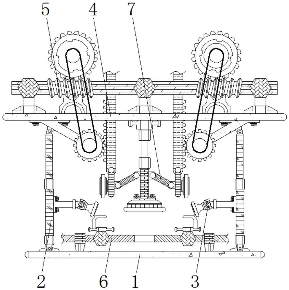 Grinding equipment with strength convenient to adjust for building material processing