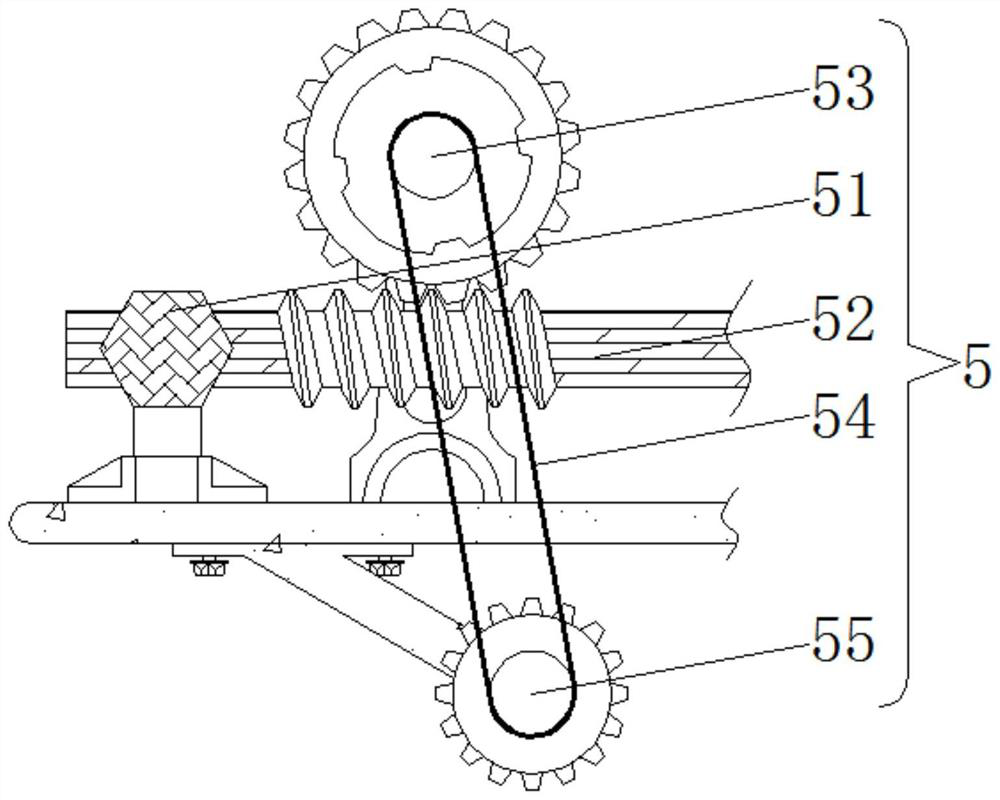 Grinding equipment with strength convenient to adjust for building material processing