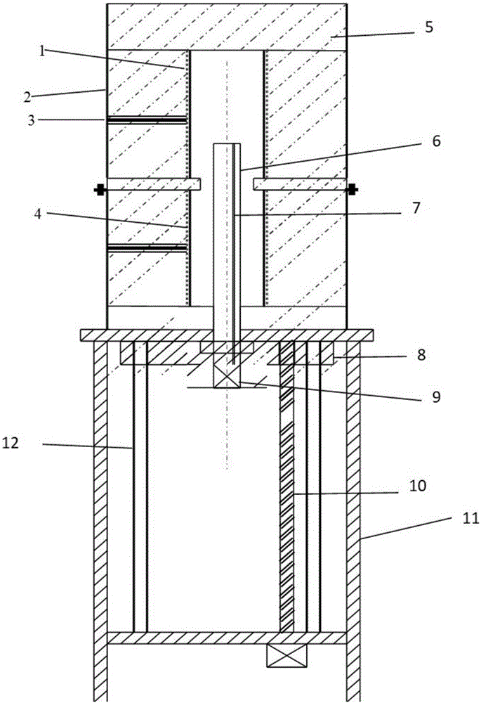 Crystal growing device