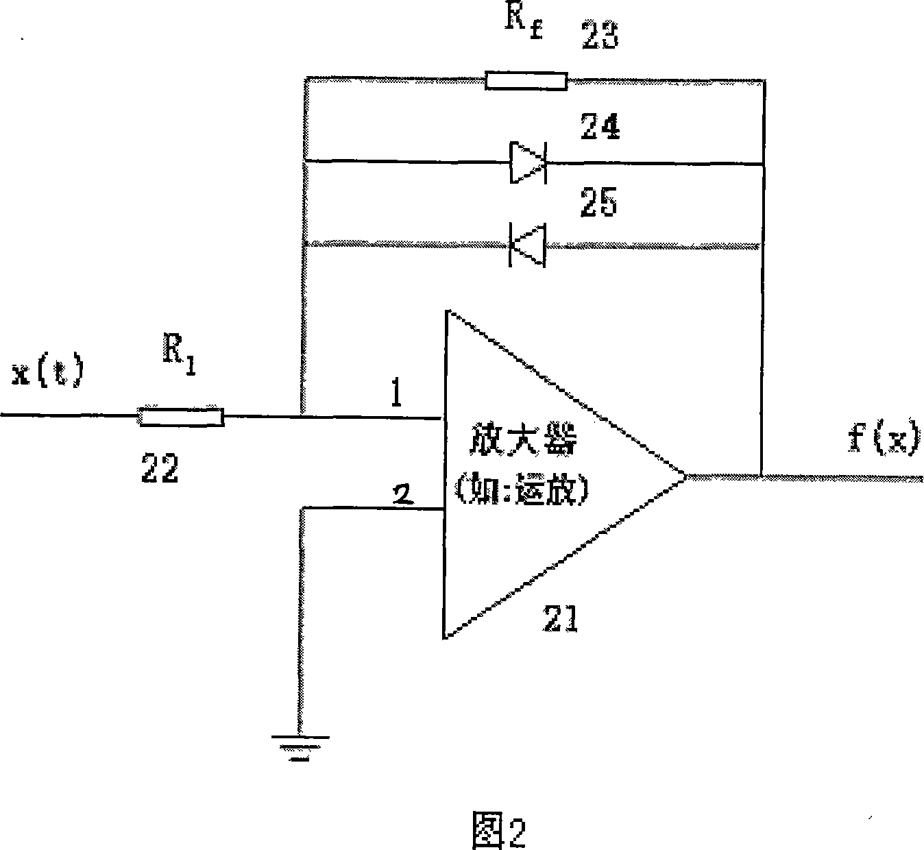 Analog digital A/D converting circuit structure used for broad band communication