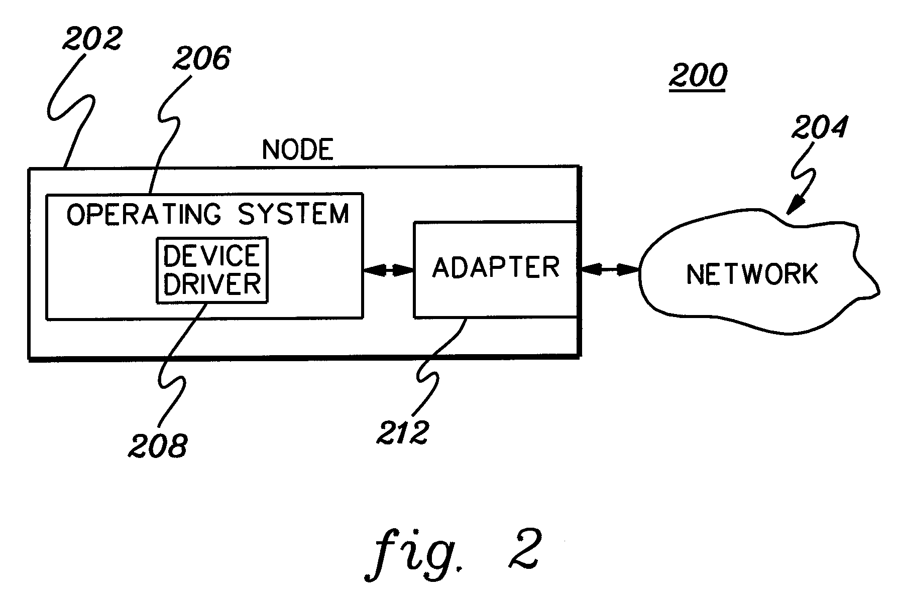 Technique for controlling selection of a write adapter from multiple adapters connected to a high speed switch