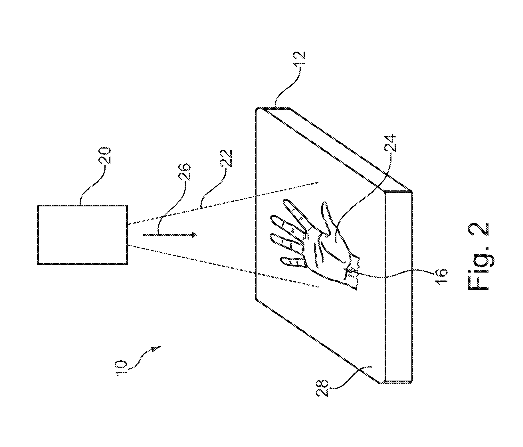 X-ray imaging guiding system for positioning a patient