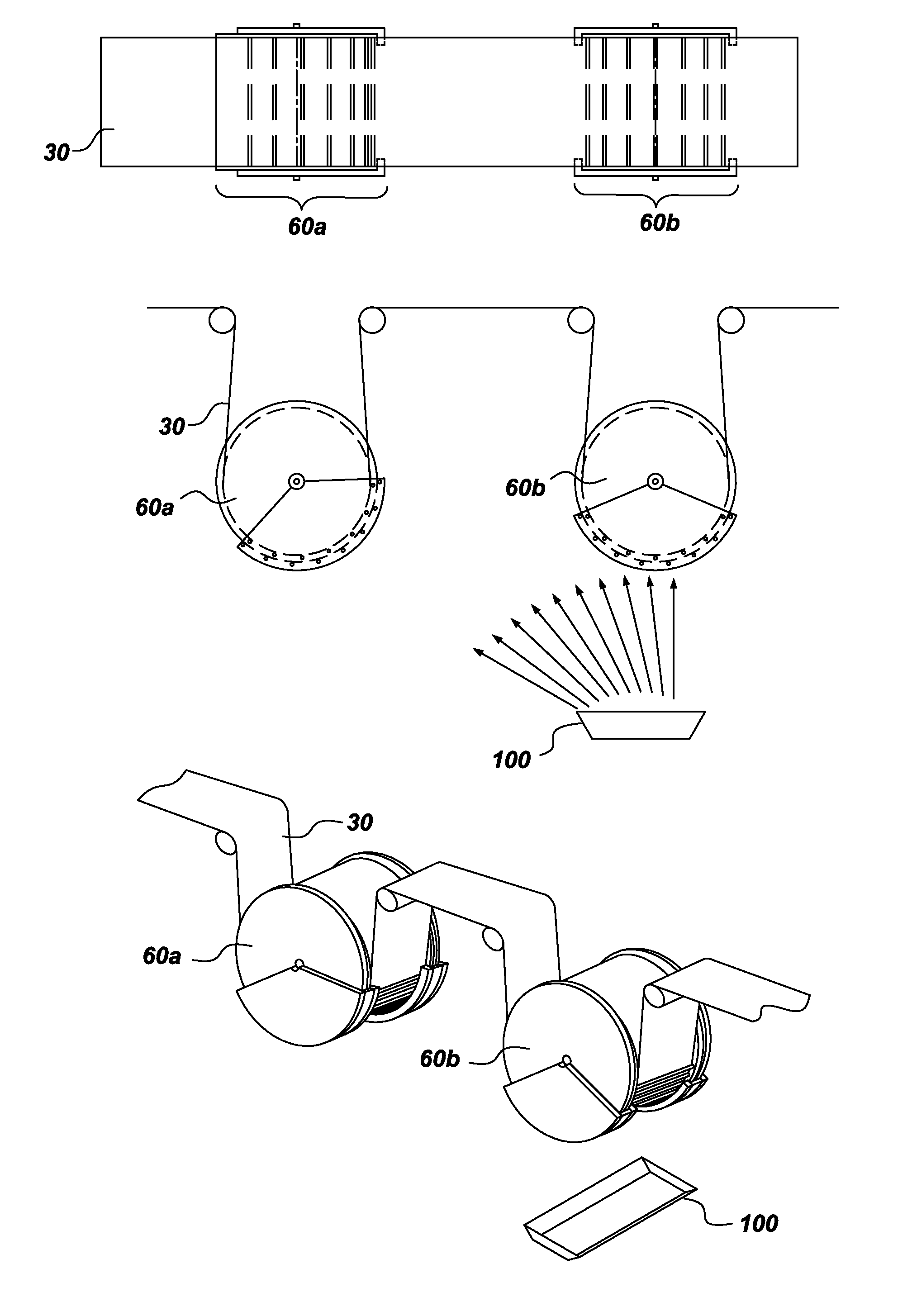 Apparatus and methods to form a patterned coating on an OLED substrate