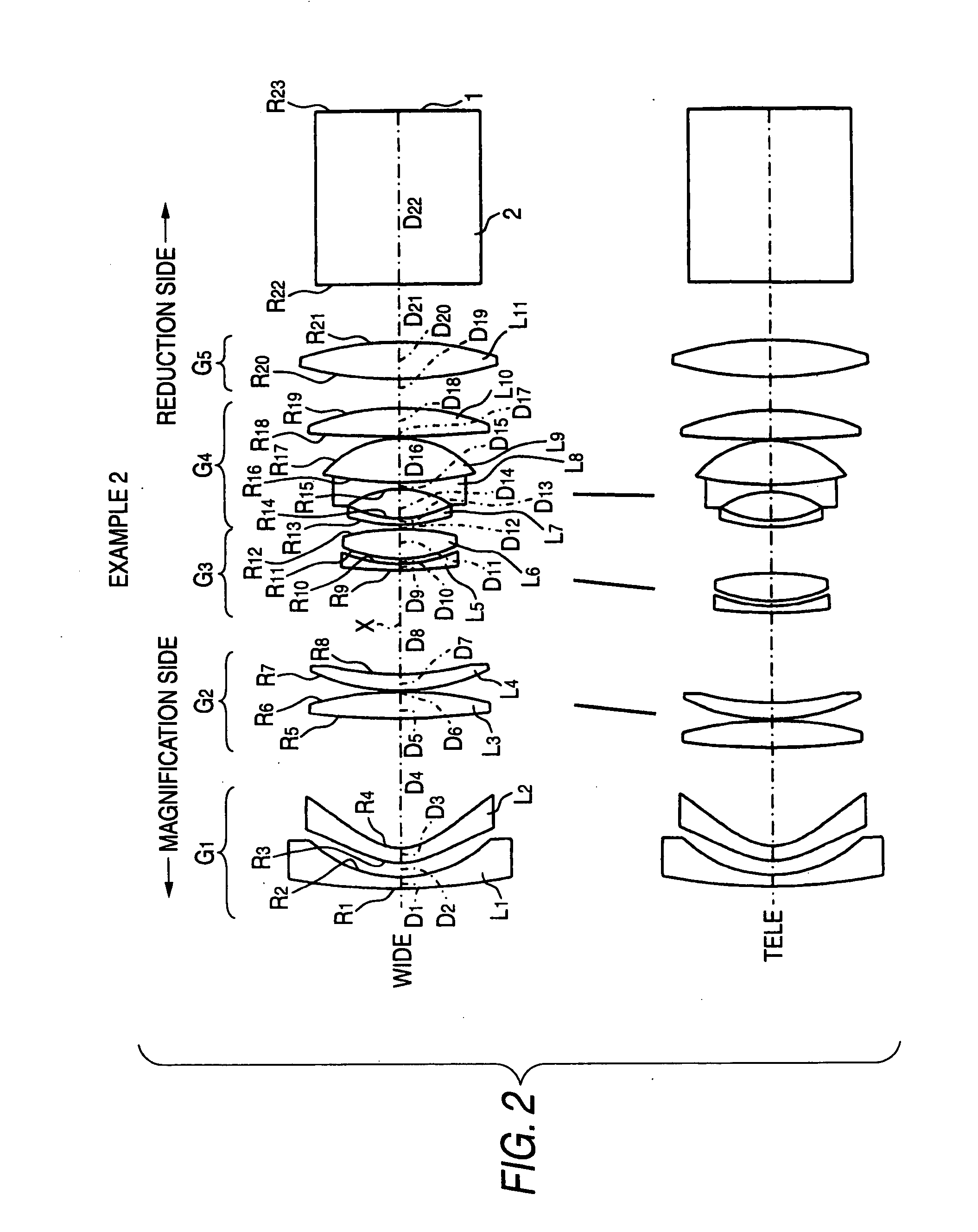 Zoom lens and projection display device using the same