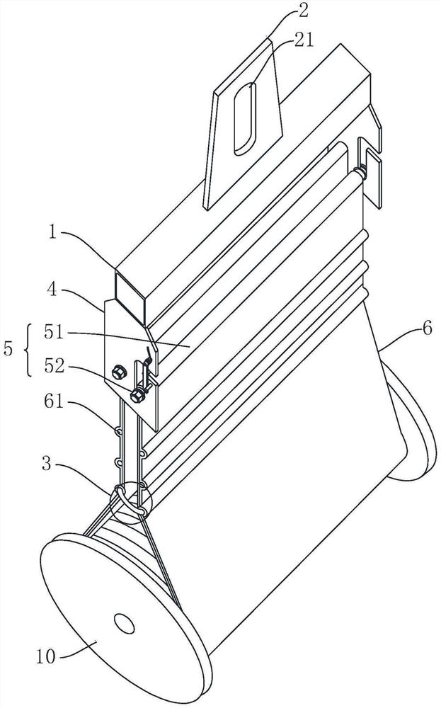 Cage winch lifting appliance