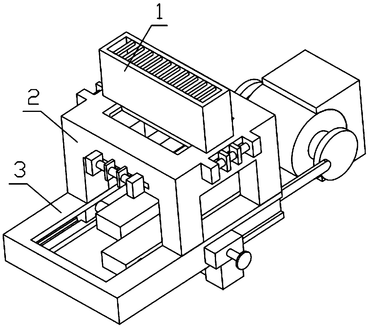 Drawing optimization device for textile use