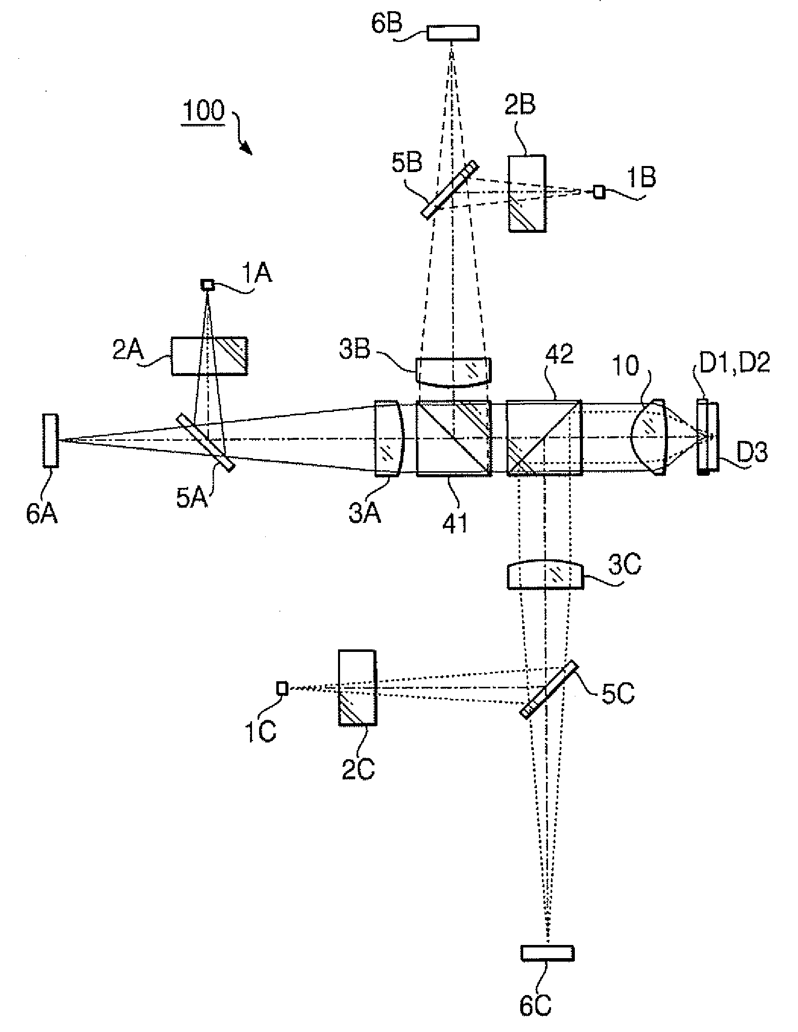 Optical disc drive and objective lens for the same