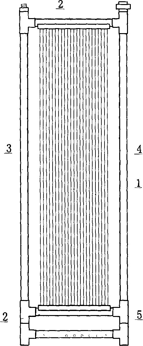 Hollow fiber membrane assembly