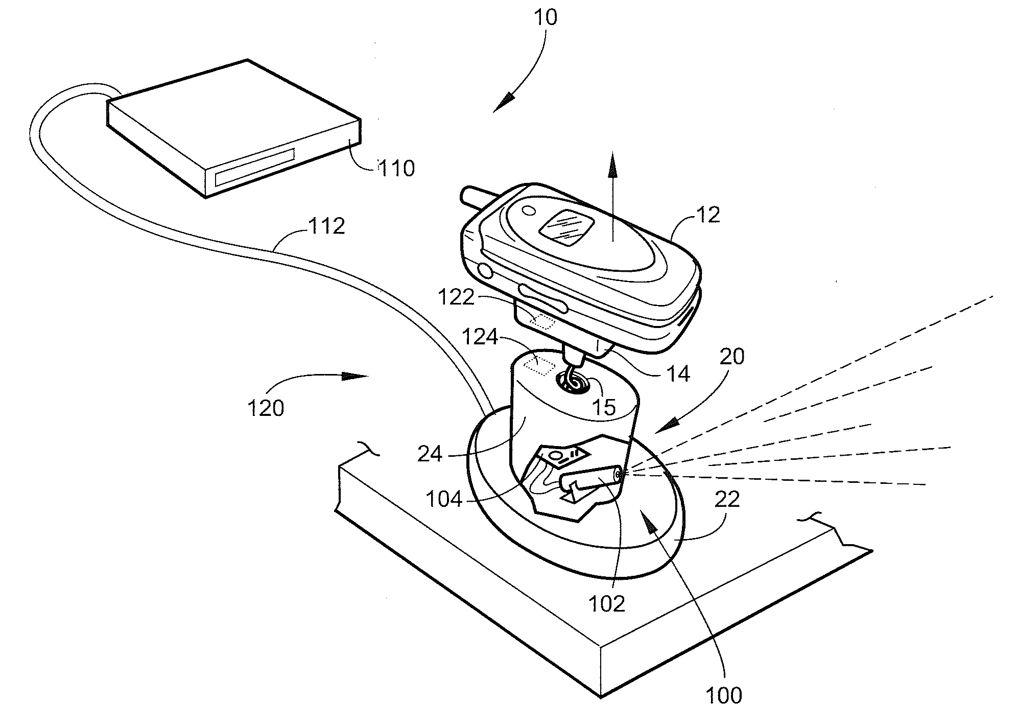 Merchandise security system including display stand having video camera