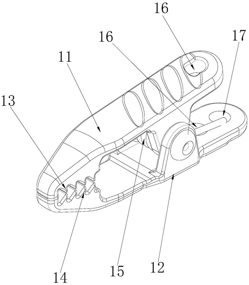 Tissue clamp assembly and clamp forceps