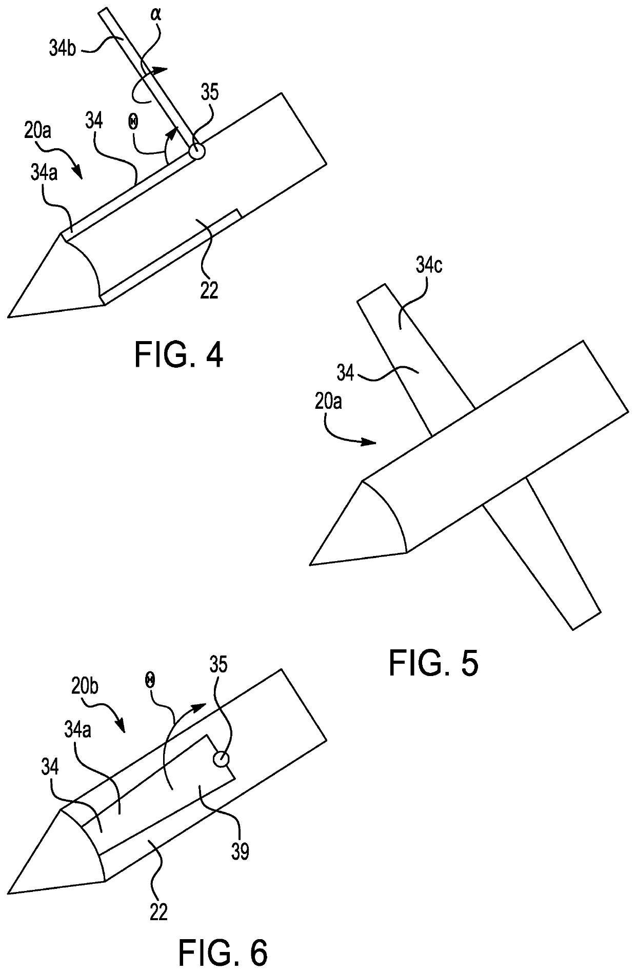 Articulating inlet for airbreathing extended range projectiles and missiles