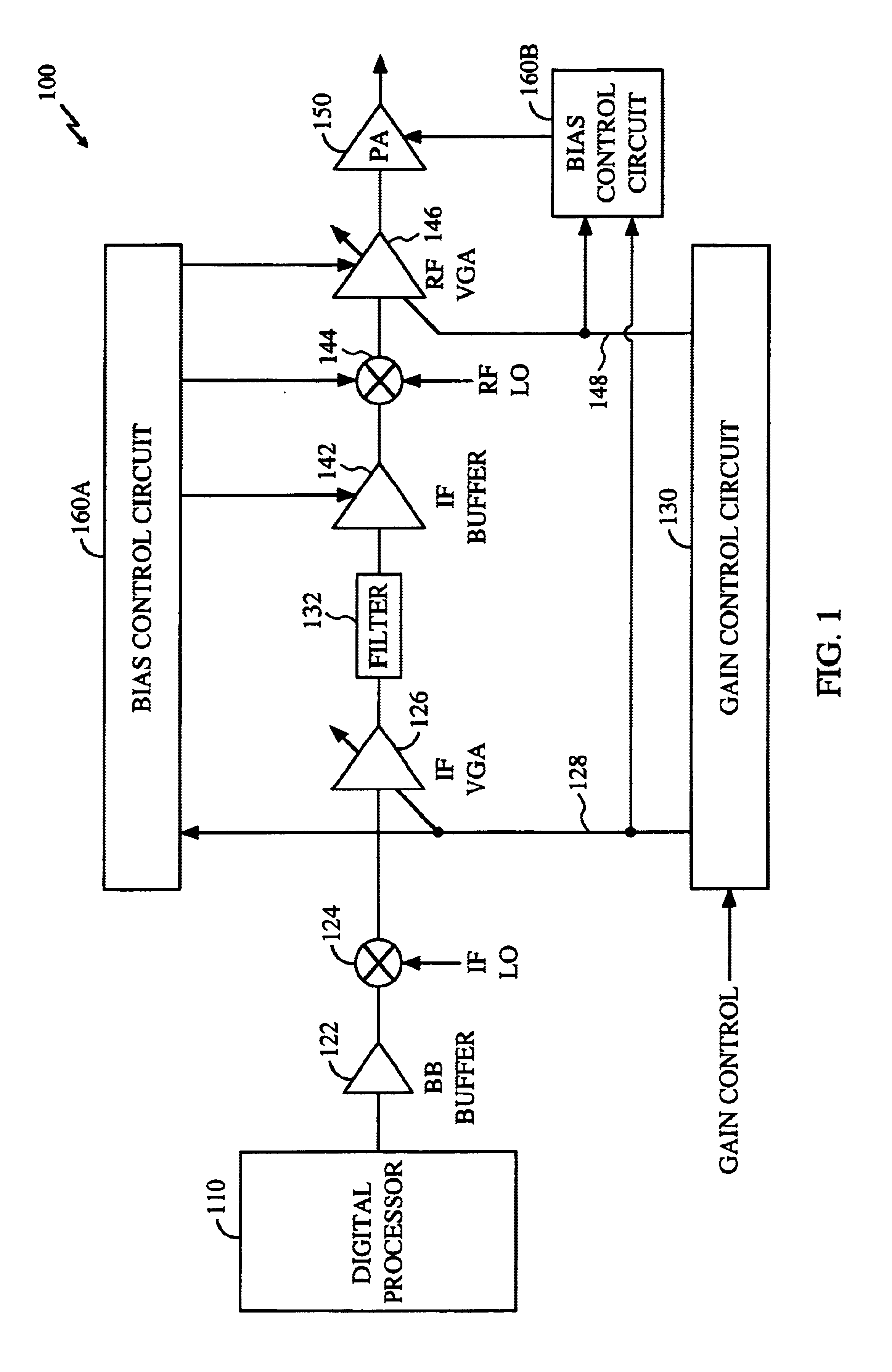 Gain linearizer for variable gain amplifiers