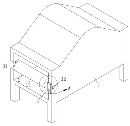 A drying device for fabric production and processing