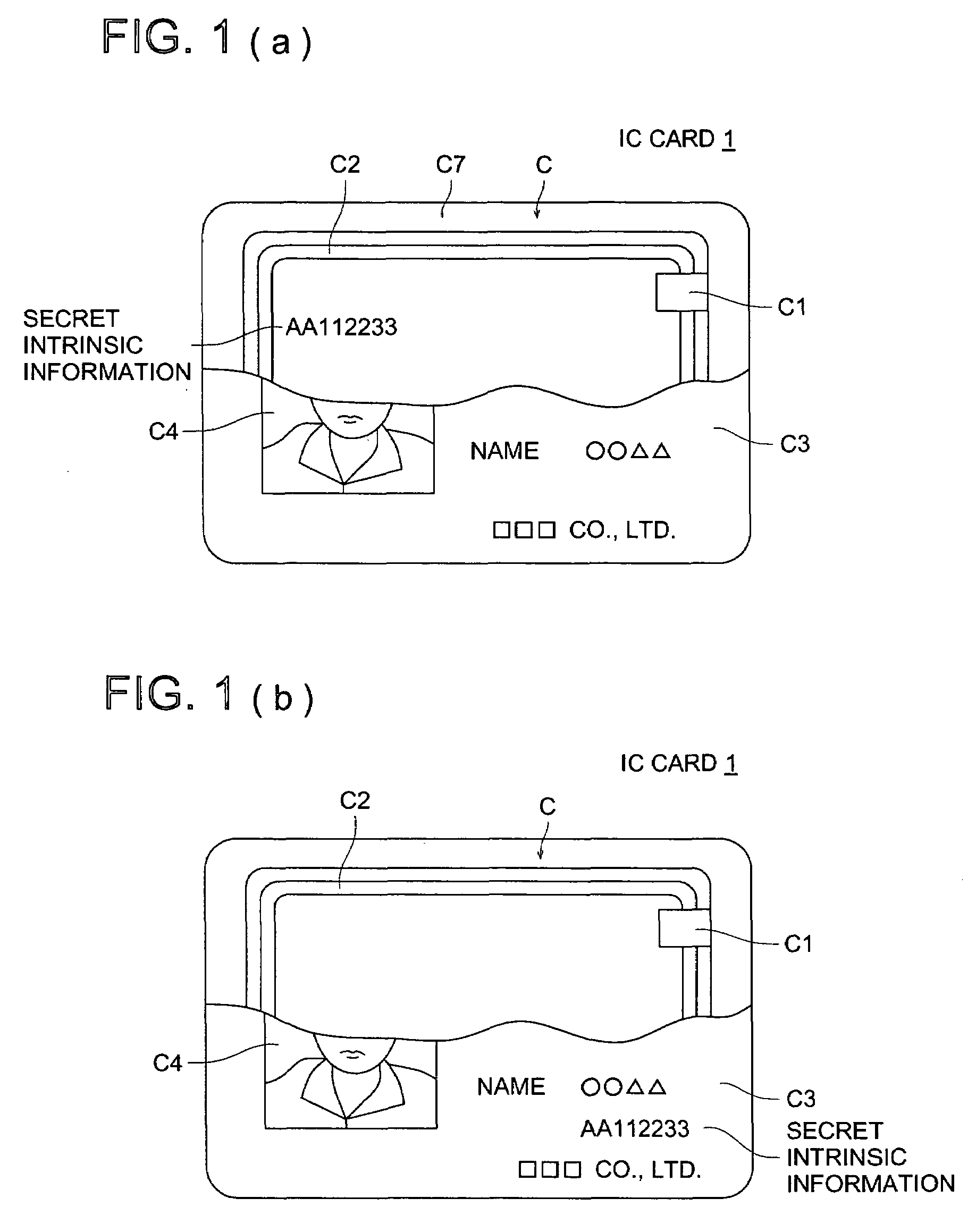 IC card, IC card manufacturing method, IC card manufacturing apparatus and IC card judgement system