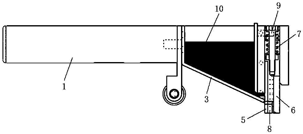 Glue frictioning device applied to printing and textile industries and AB glue coating method