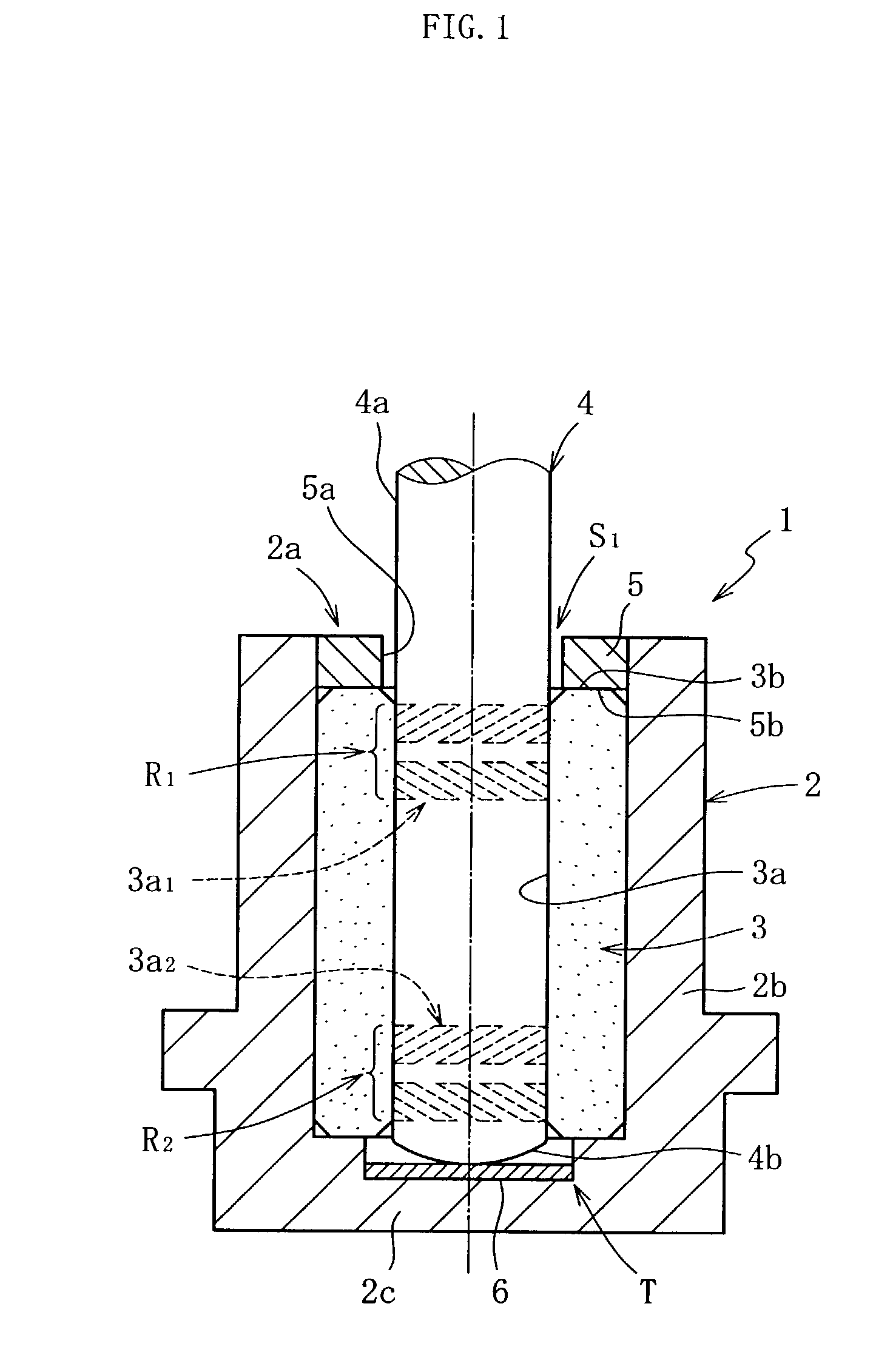 Fluid lubricated bearing device