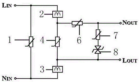 Over-voltage over-current protector of electronic and electric equipment