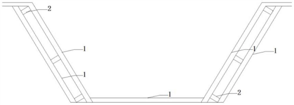 Prefabricated caisson mold construction method capable of replacing brick forming die with mucky soil