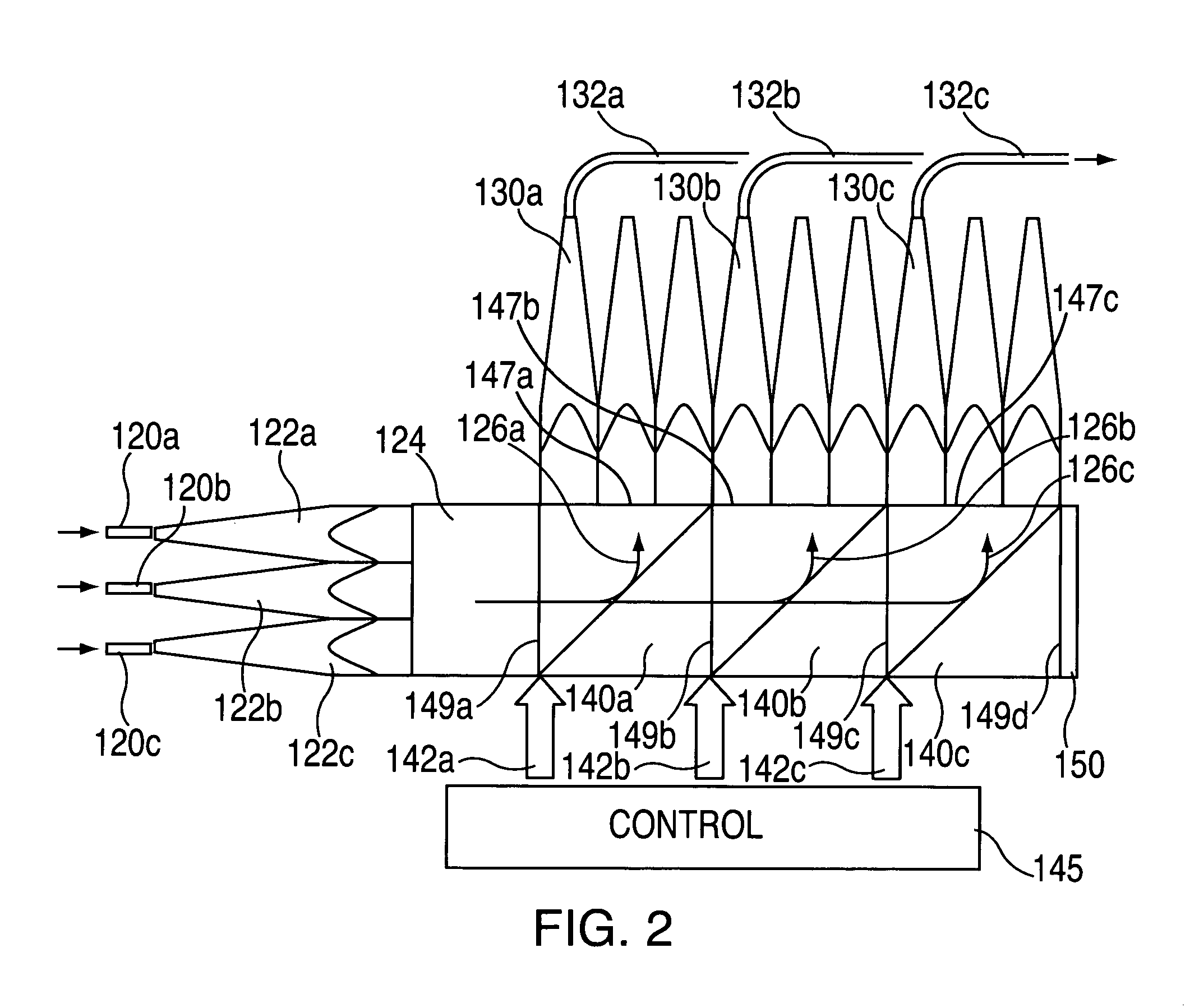 Projection system utilizing fiber optic illumination