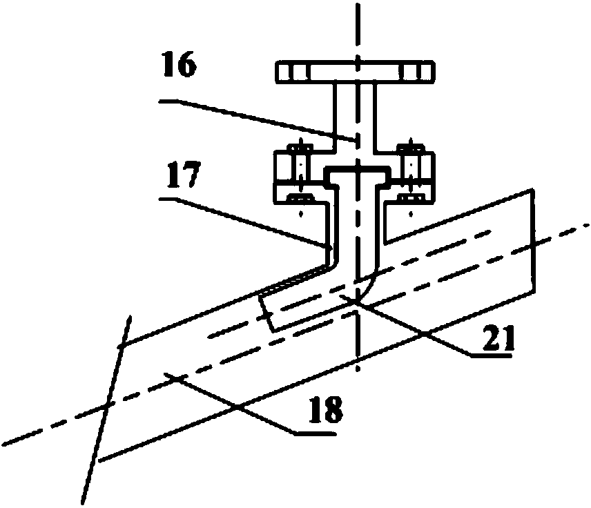 Combustion device of gasified carbocoal type nonflammable fine-grained fuel and combustion method with same