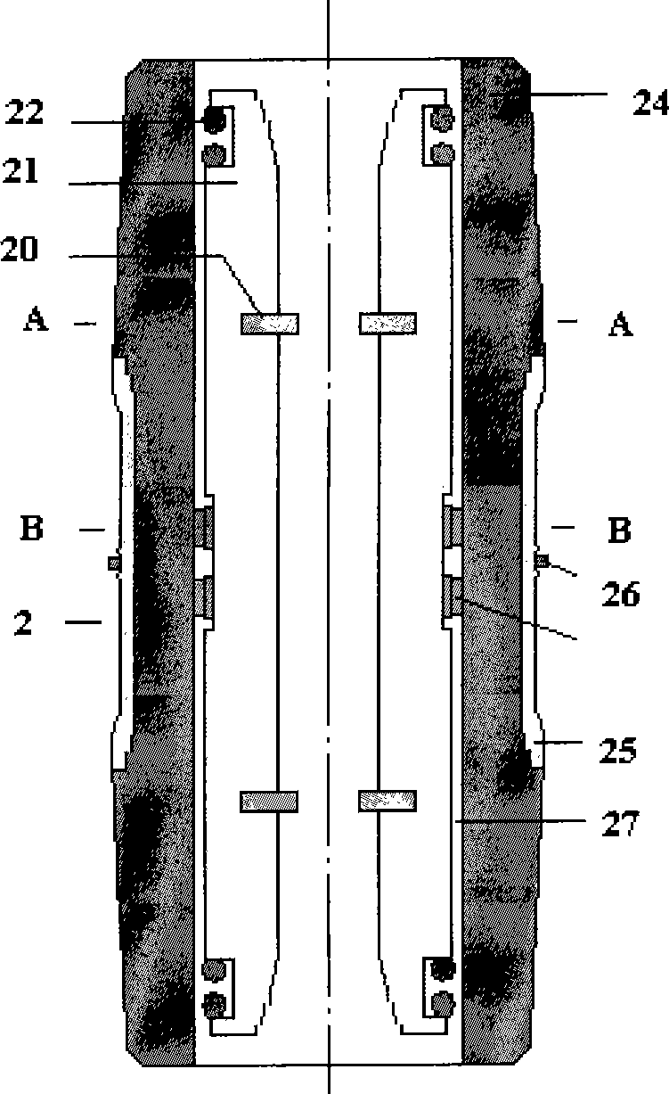 Busbar connection device