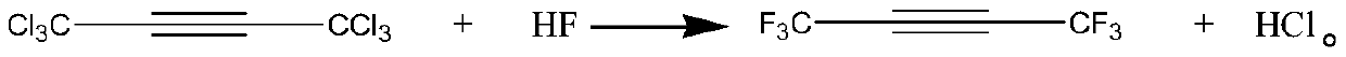 Preparation method for hexafluoro-2-butyne