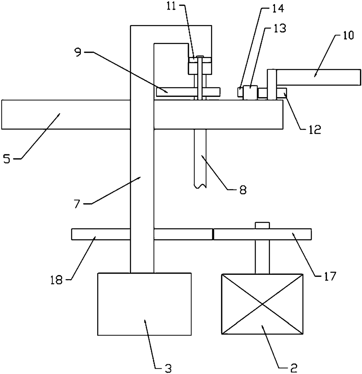 Magnetic separation equipment for waste tire crushing and processing