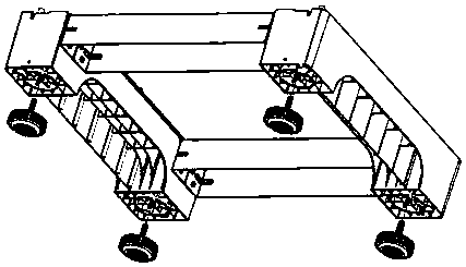 Platform device used for washing machine