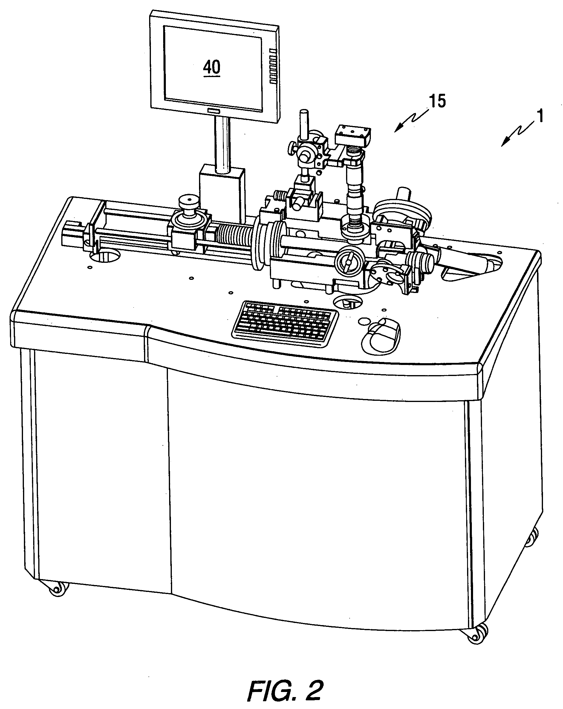 Device and method for milling of material using ions