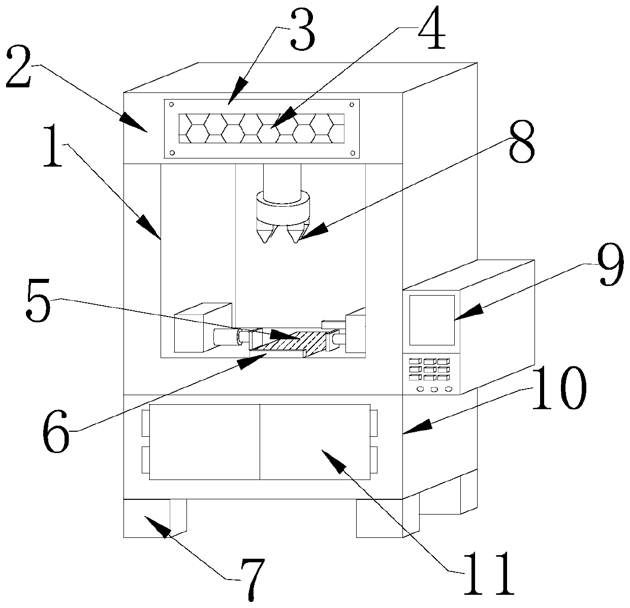 Strength detection device for steel