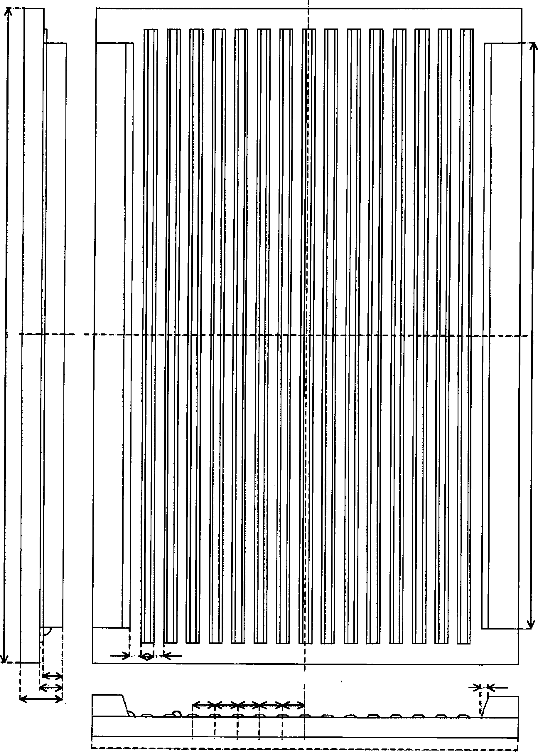 Foam sheet of thermoplastic resin composition and process for producing the same