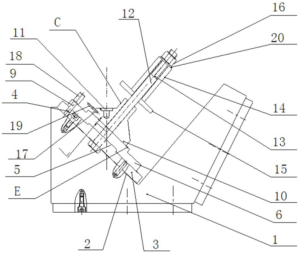 Composite Fixture for Machining Circumferential Taper Hole of Special-shaped Nozzle Shell