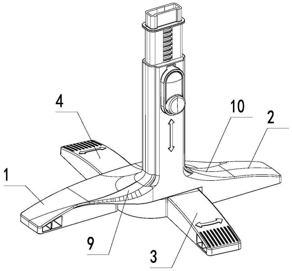 Support for supporting reading stand panel