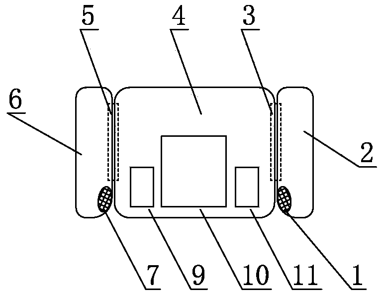 Independent sound system for car seat