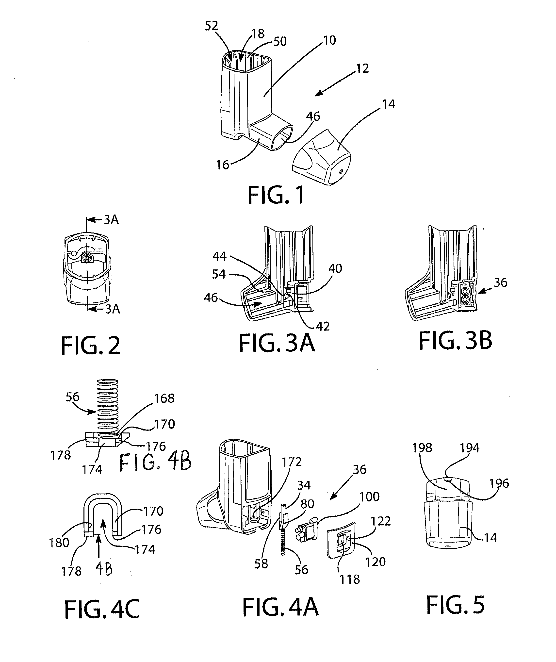 Dose counters for inhalers, inhalers and methods of assembly thereof