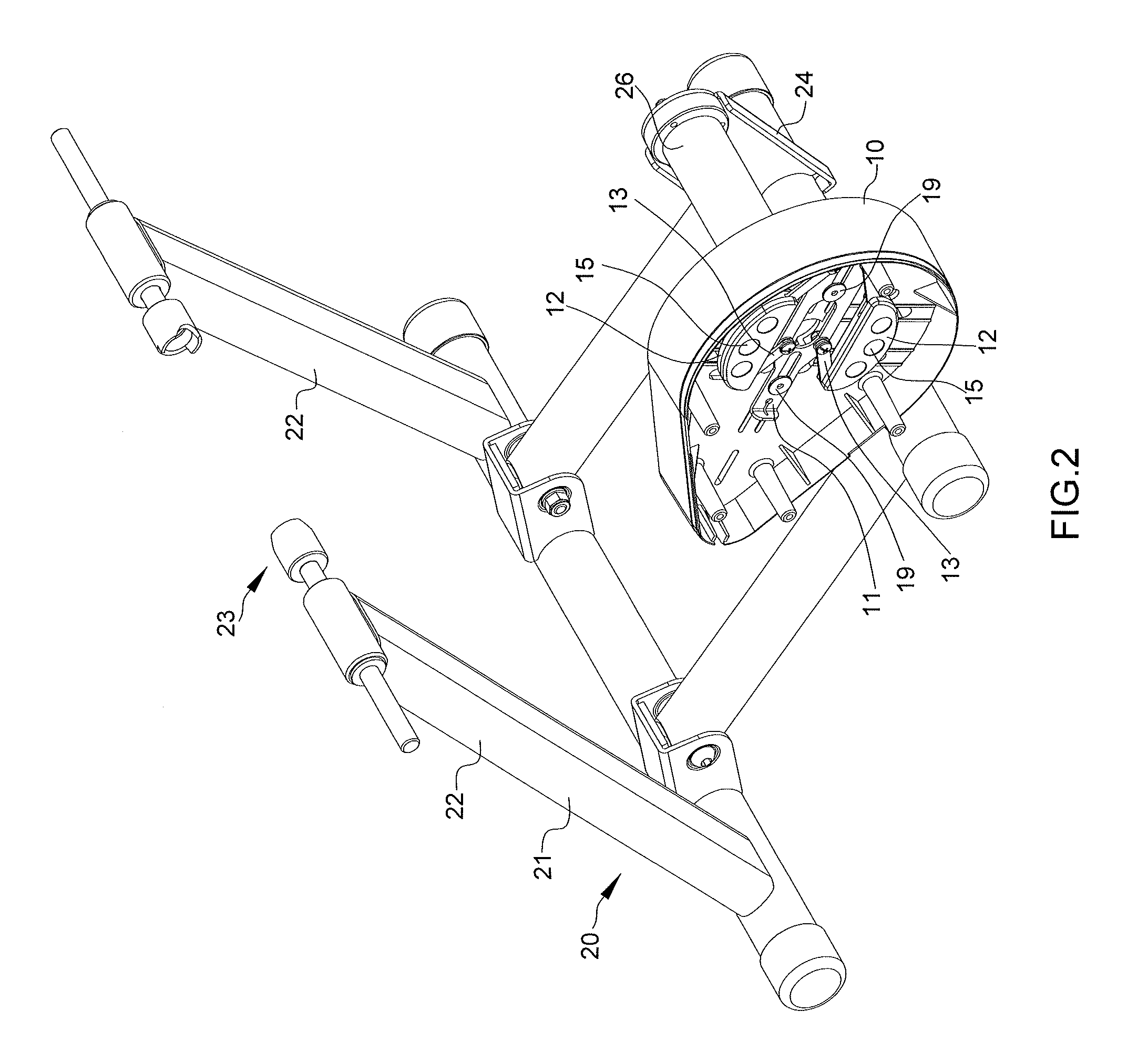 Resistance adjustment device for exerciser