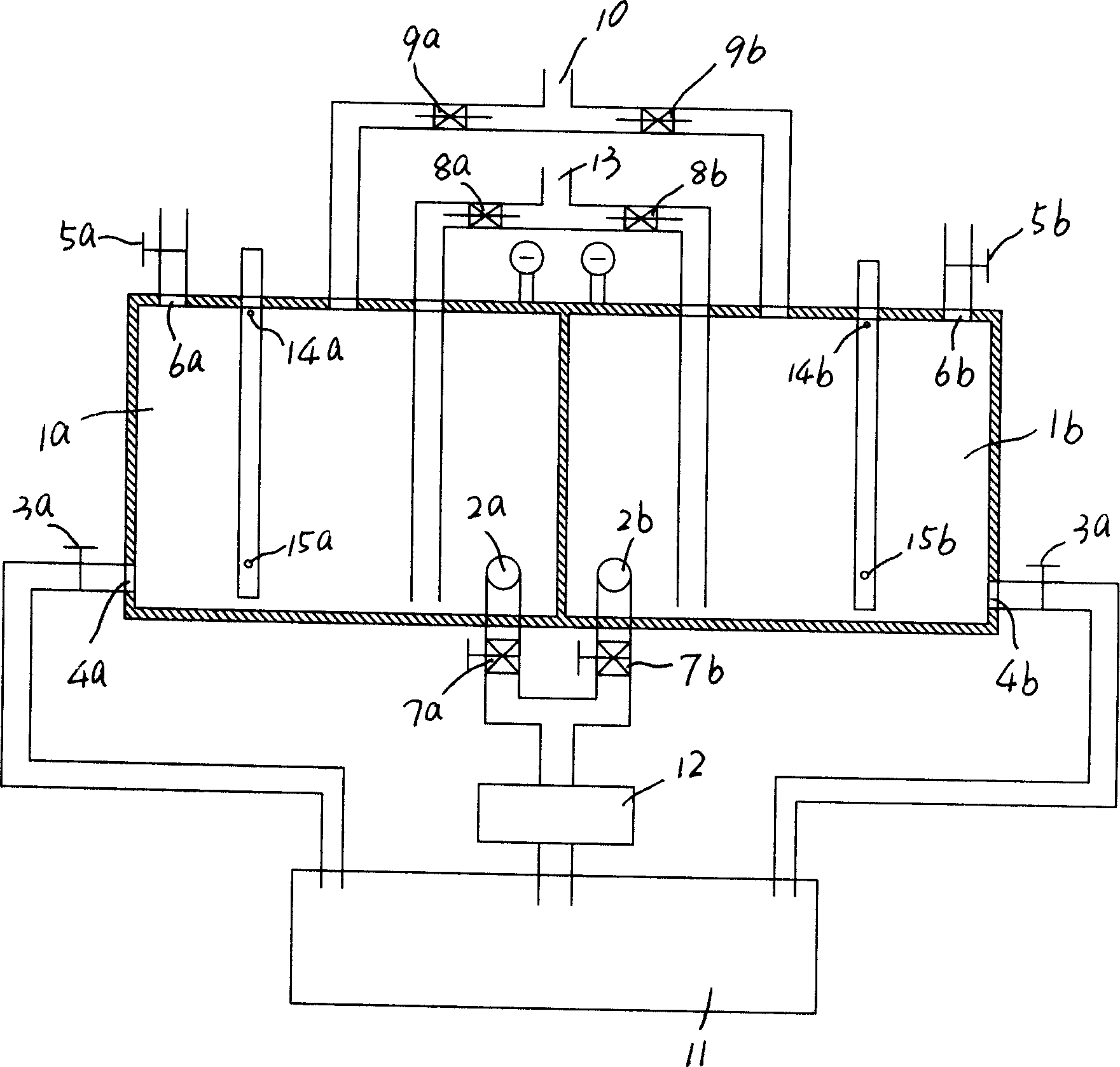 Gas recovery pressure stabilizer