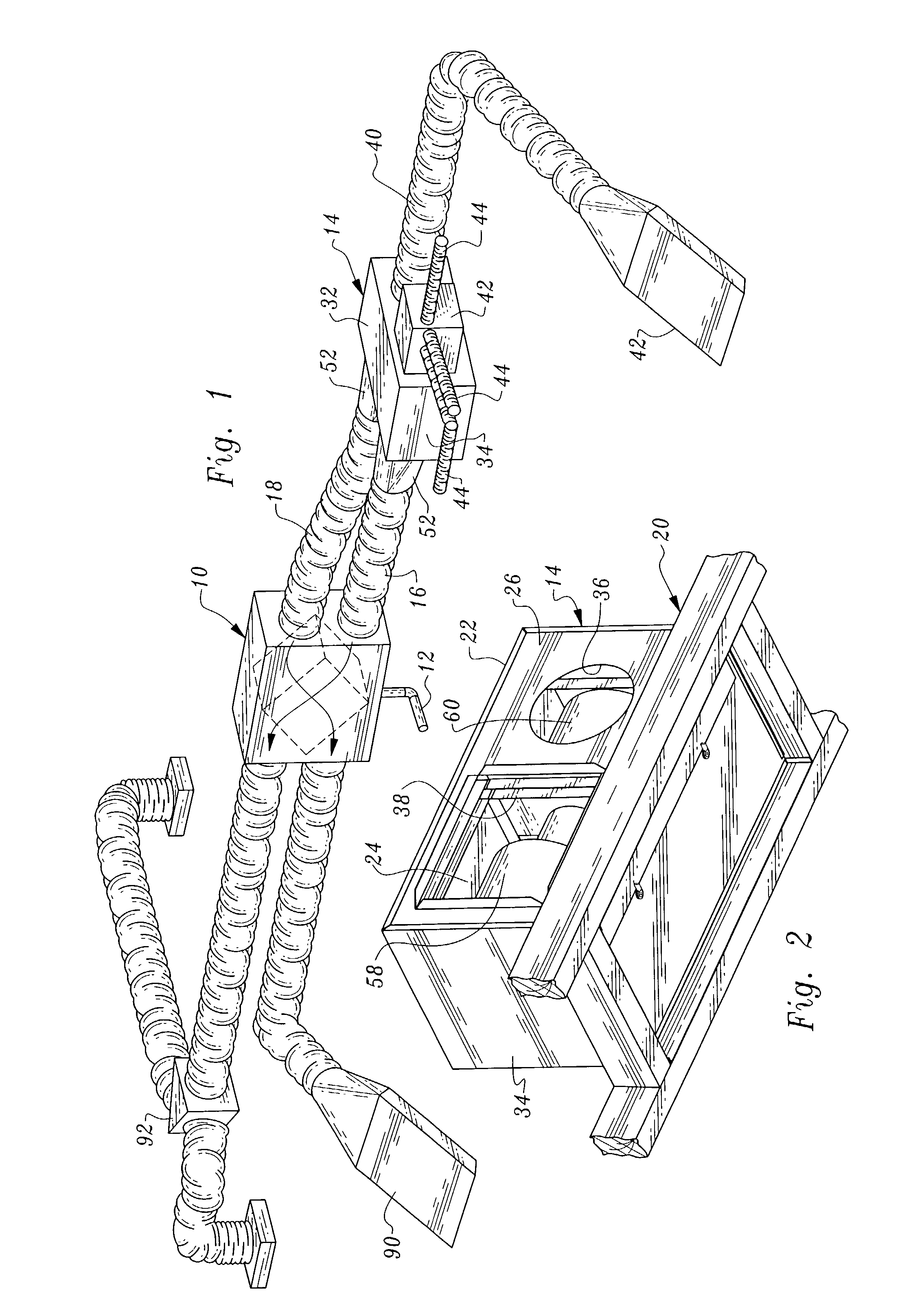 Modular heat recovery ventilation system