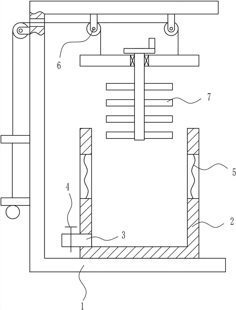 Wool cleaning device for producing wool textiles