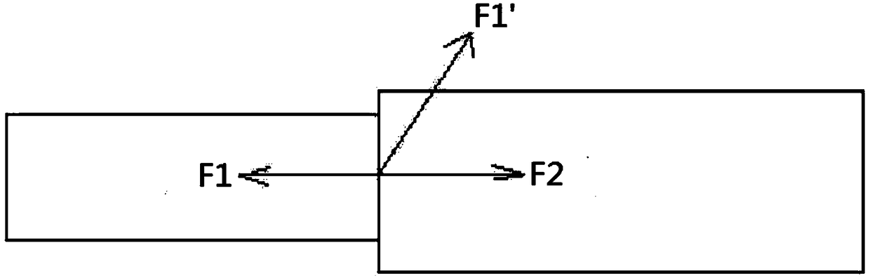 A slice fixing device for preventing slices from falling off