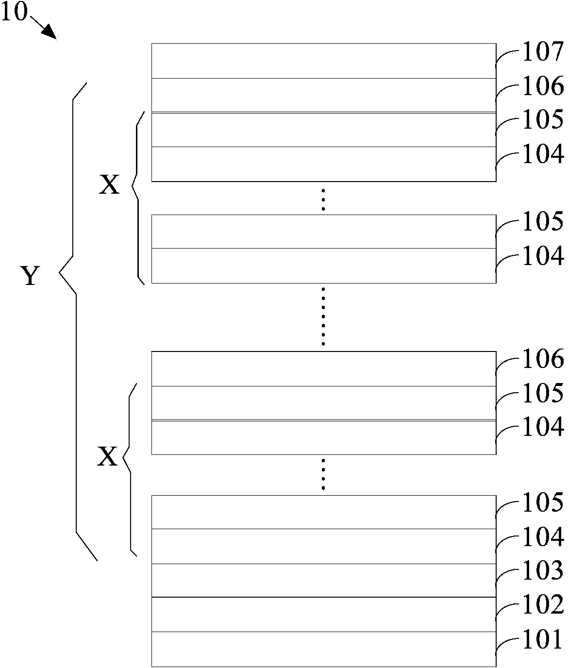 Purple LED (light-emitting diode) preparation method, purple LED and chip